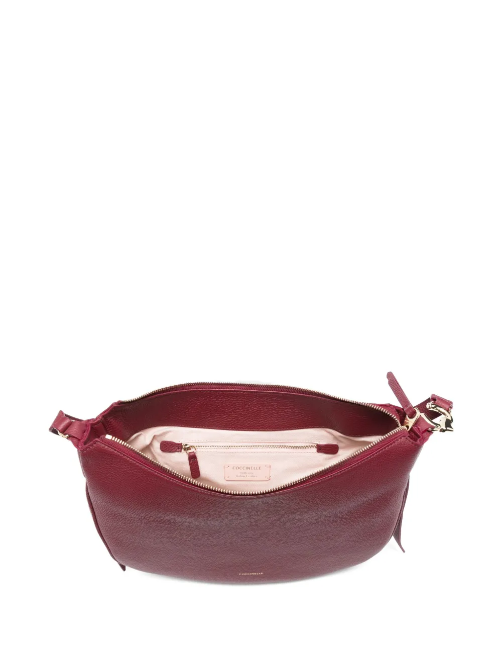 Coccinelle Leren schoudertas Rood