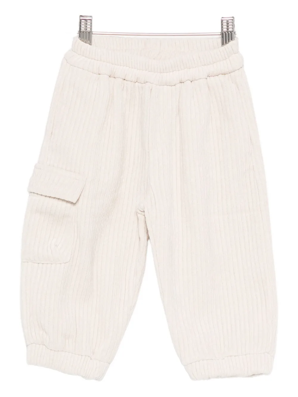 Miss Grant Pocket Corduroy Trousers In Neutral