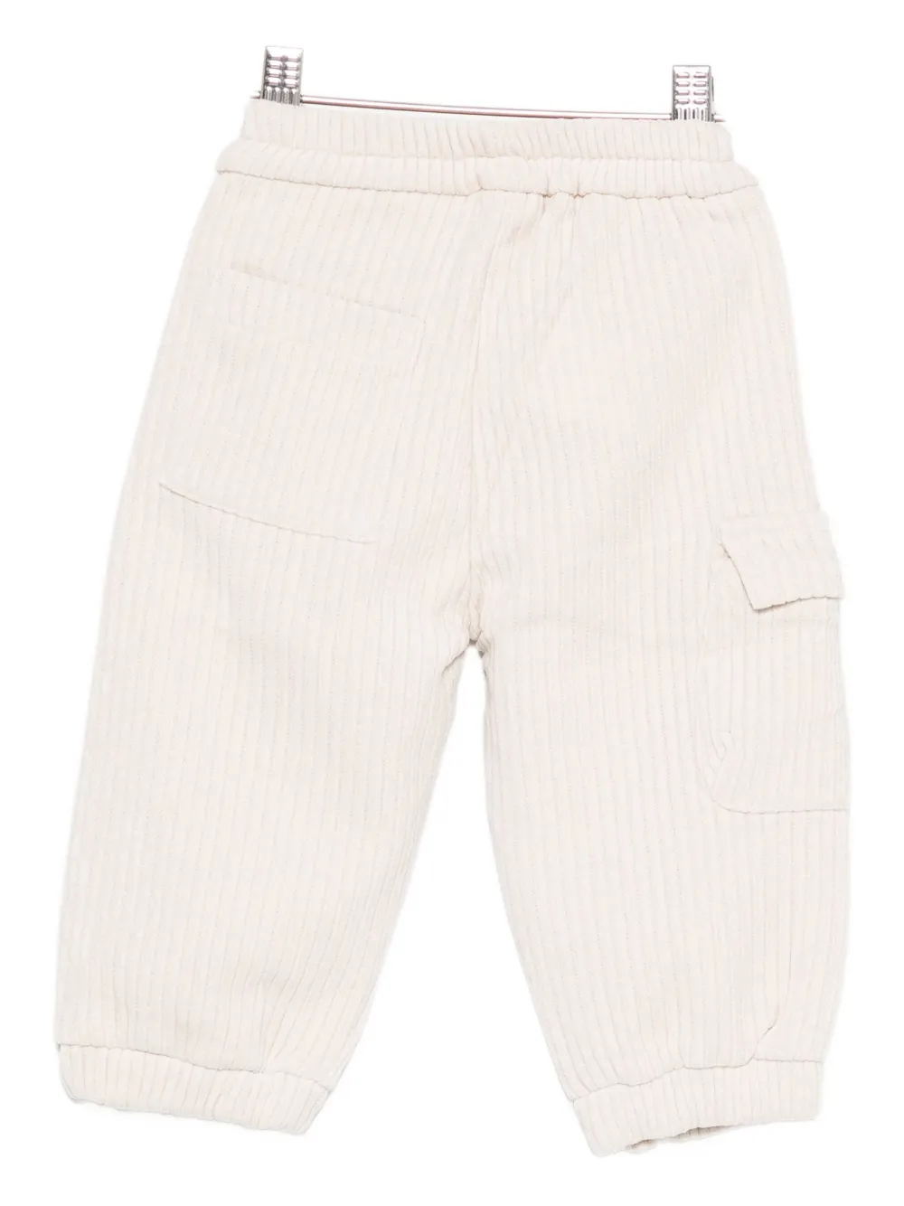 Miss Grant Pocket Corduroy Trousers In Neutral