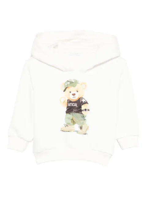 Miss Grant Kids hoodie con estampado Teddy Bear