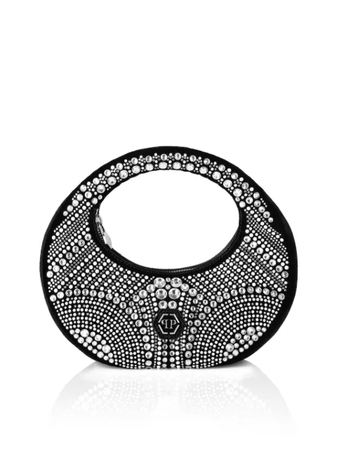 Philipp Plein tote mediana con strass