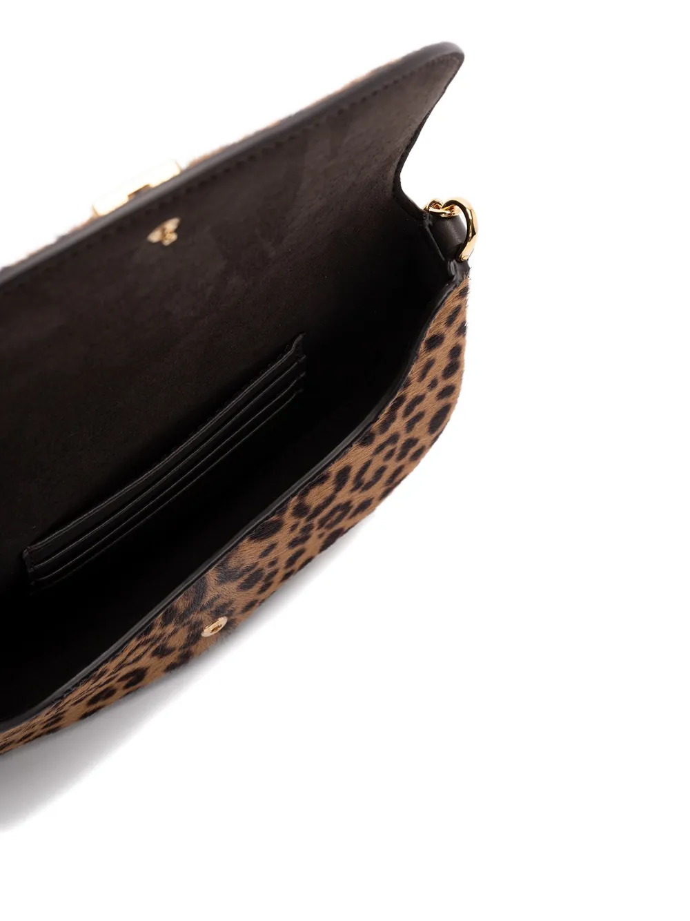 FENDI Shopper met luipaardprint Bruin