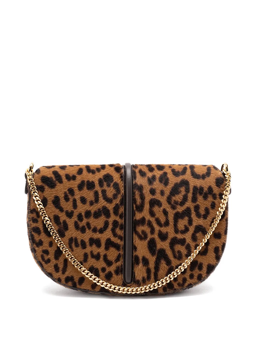 FENDI leopard chain tote bag - Bruin