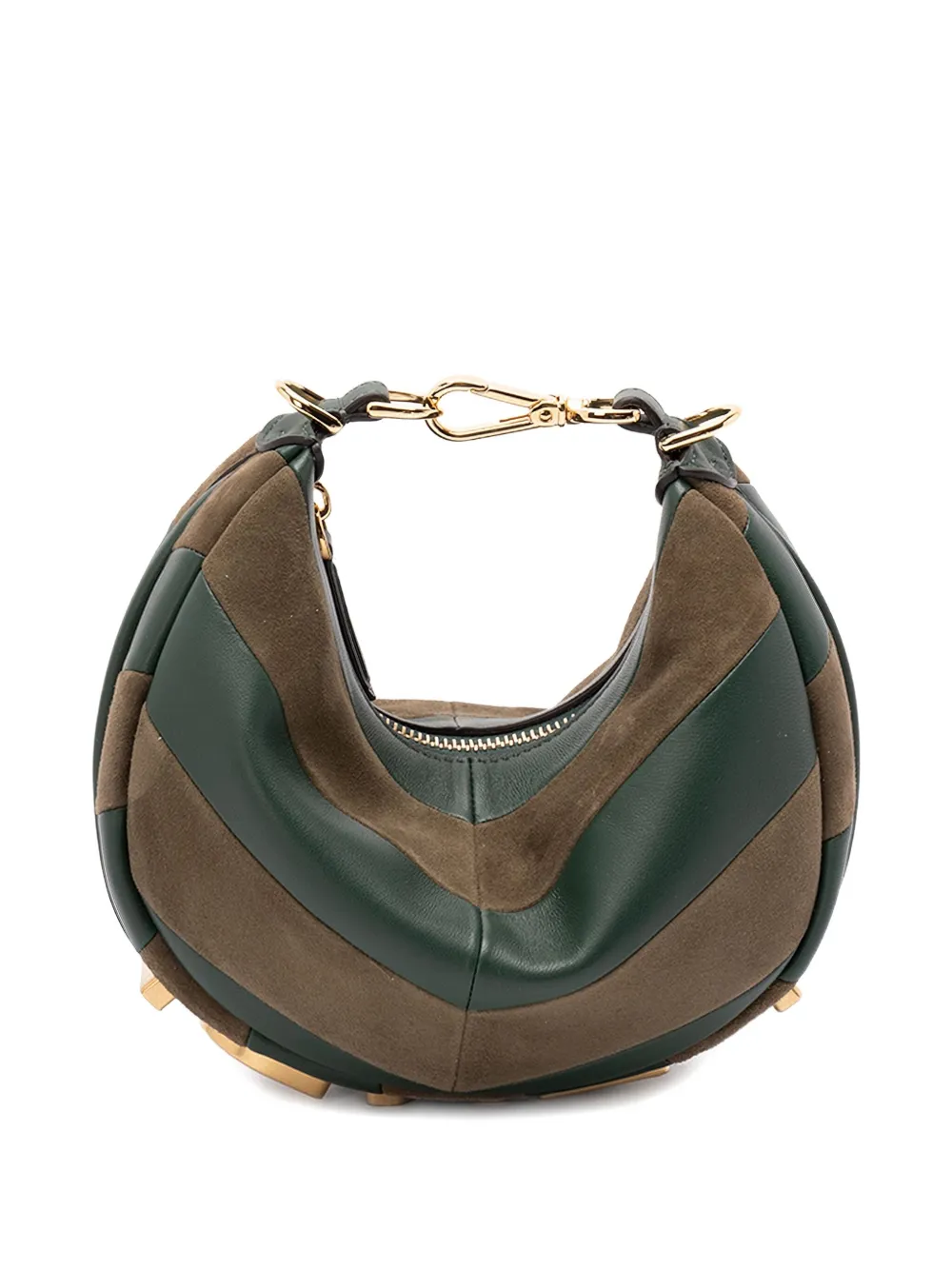 FENDI graphy kleine shopper Groen