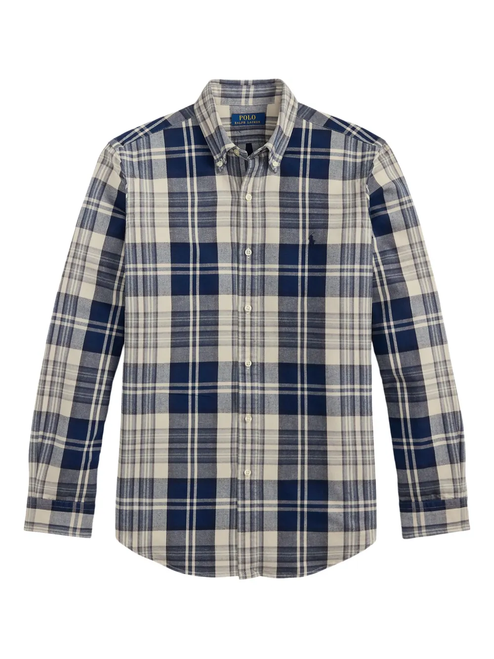 Polo Ralph Lauren oxford plaid shirt - Blu