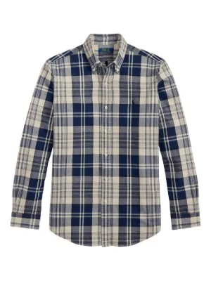 Polo Ralph Lauren チェック シャツ | ブルー | FARFETCH JP