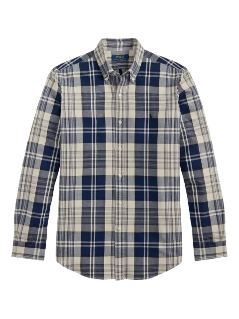 Polo Ralph Lauren oxford plaid shirt