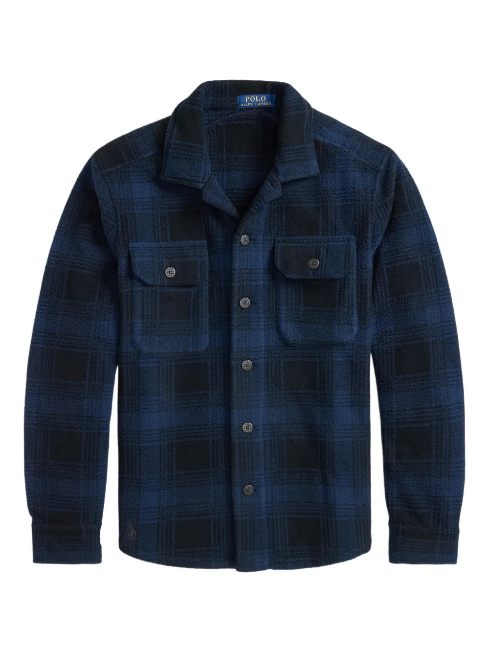 Polo Ralph Lauren チェック シャツジャケット - ブルー