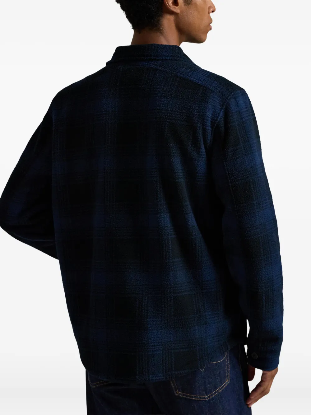 Polo Ralph Lauren Geruit shirtjack Blauw