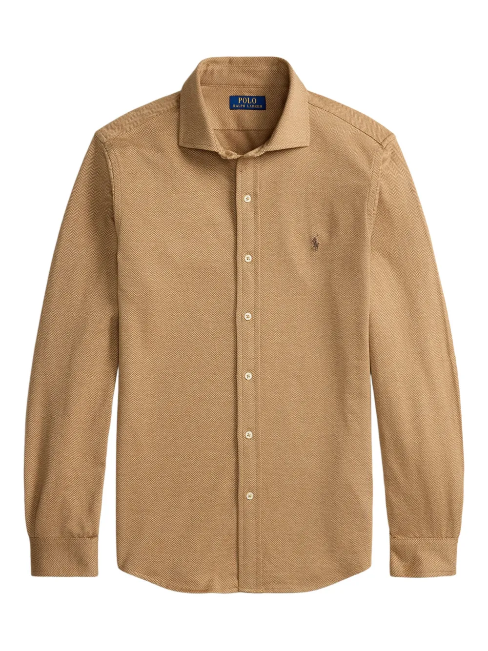 Polo Ralph Lauren Hemd mit Logo-Stickerei - Braun