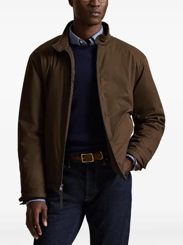 Polo Ralph Lauren ジップアップ ジャケット | ブラウン | FARFETCH JP