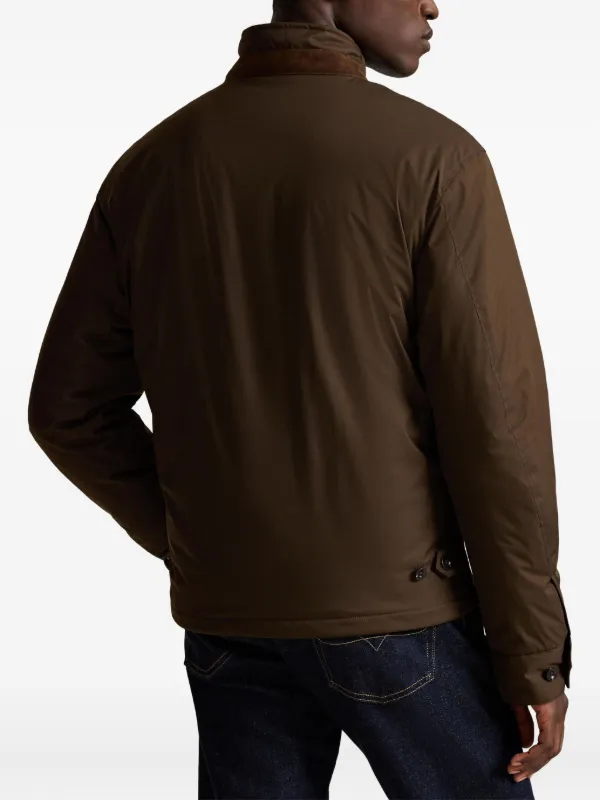 Polo Ralph Lauren ジップアップ ジャケット | ブラウン | FARFETCH JP