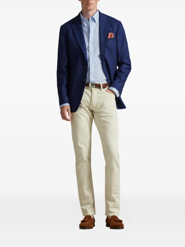 Polo Ralph Lauren ヘリンボーン ジャケット | ブルー | FARFETCH JP