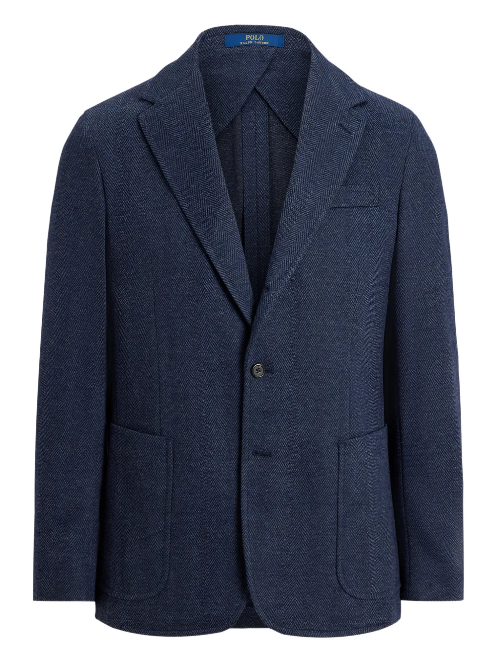 Polo Ralph Lauren herringbone-pattern blazer - Blu