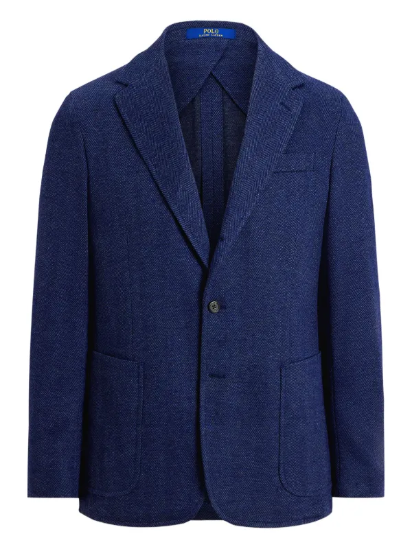 Polo Ralph Lauren ヘリンボーン ジャケット | ブルー | FARFETCH JP