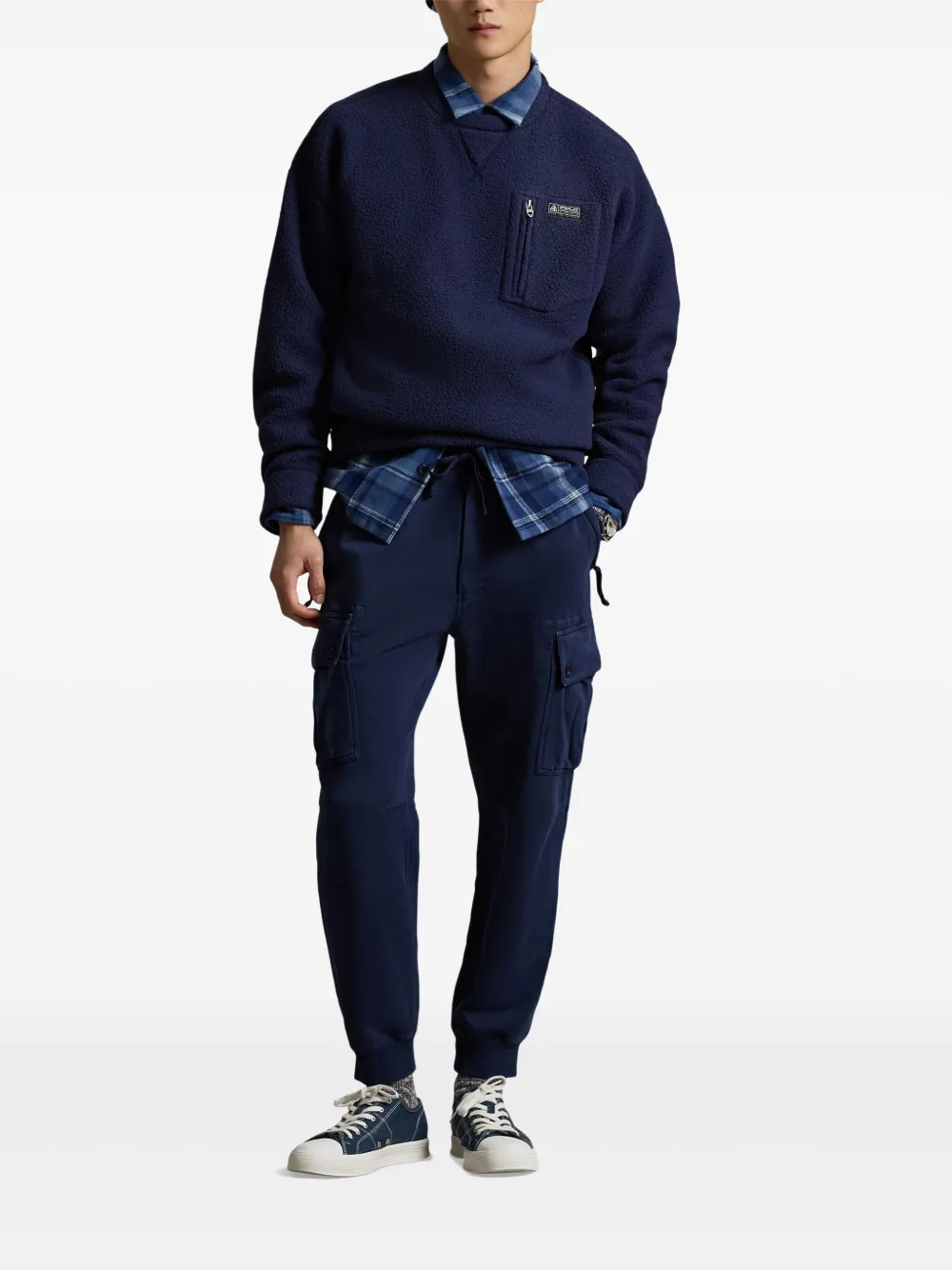 Polo Ralph Lauren Trainingsbroek met cargo zakken Blauw