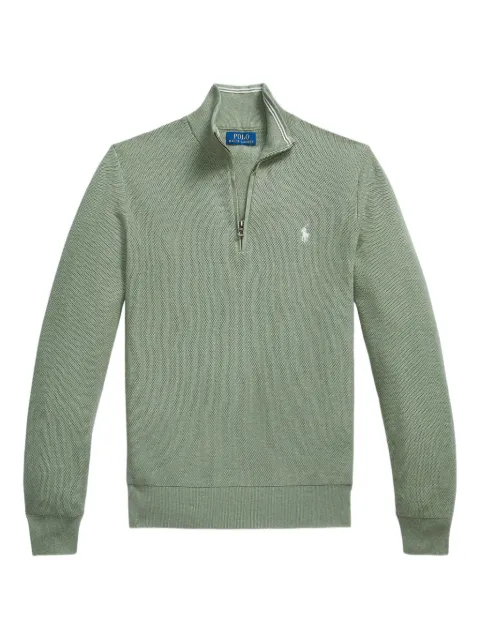 Polo Ralph Lauren long-sleeve half-zip sweater