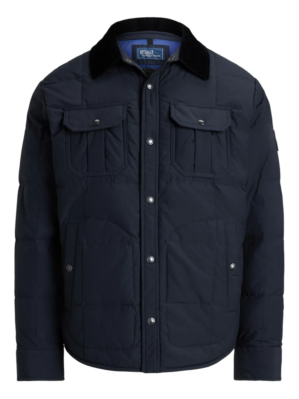 Polo Ralph Lauren corduroy-collar jacket - Blu
