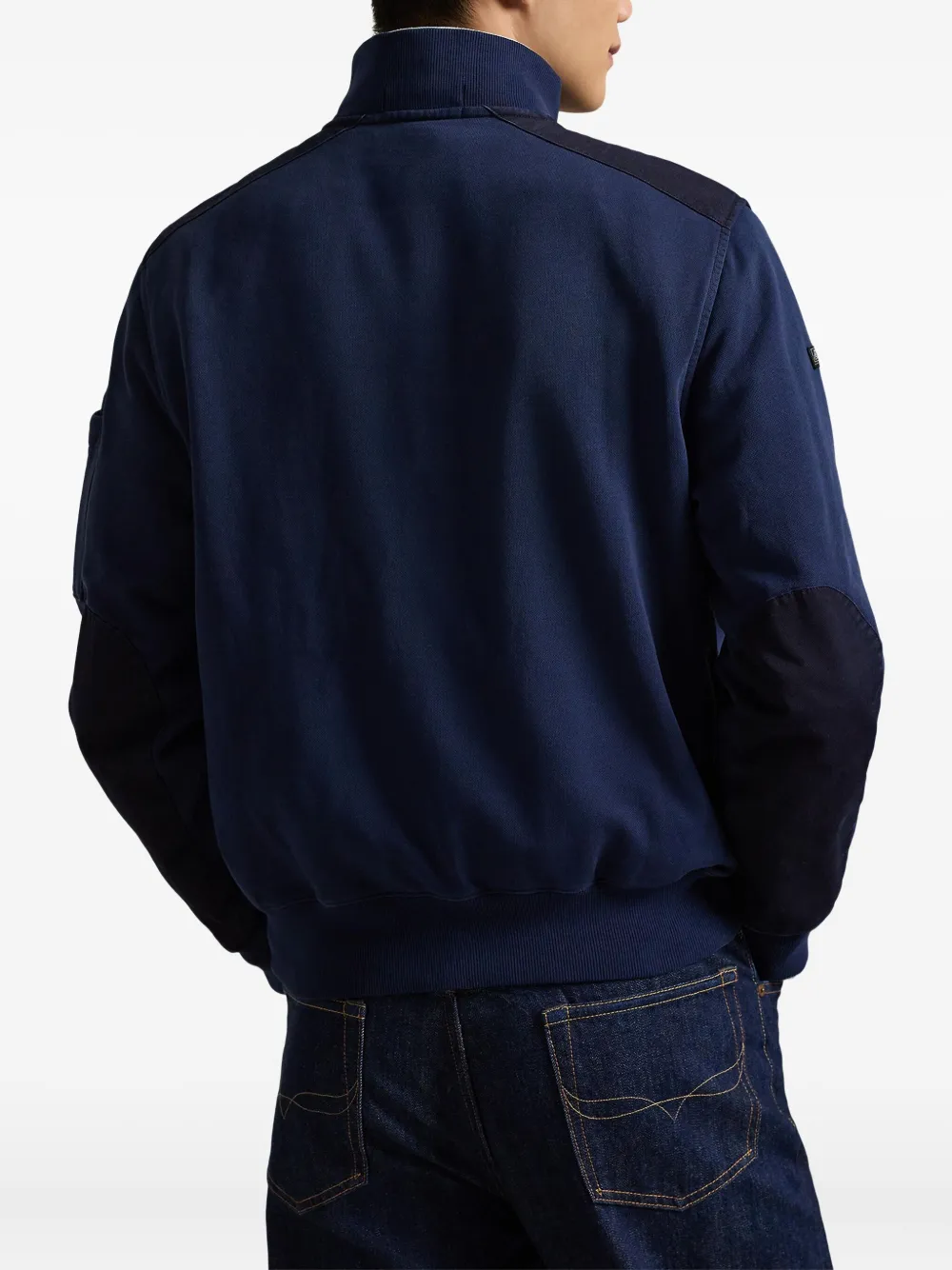 Polo Ralph Lauren Sweater met opstaande kraag Blauw