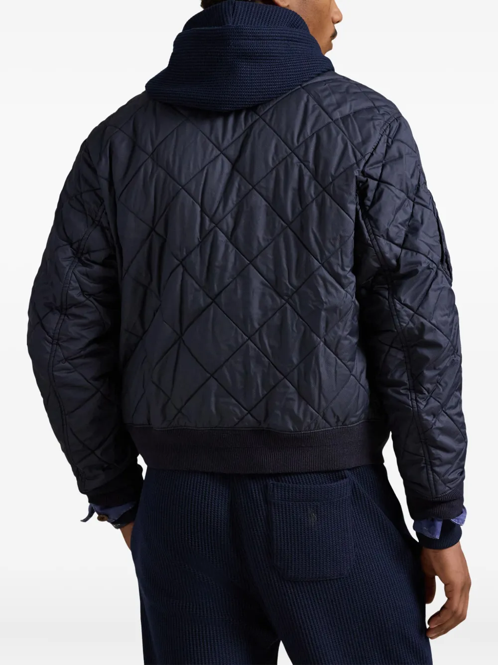 Polo Ralph Lauren Bomberjack met rits Blauw