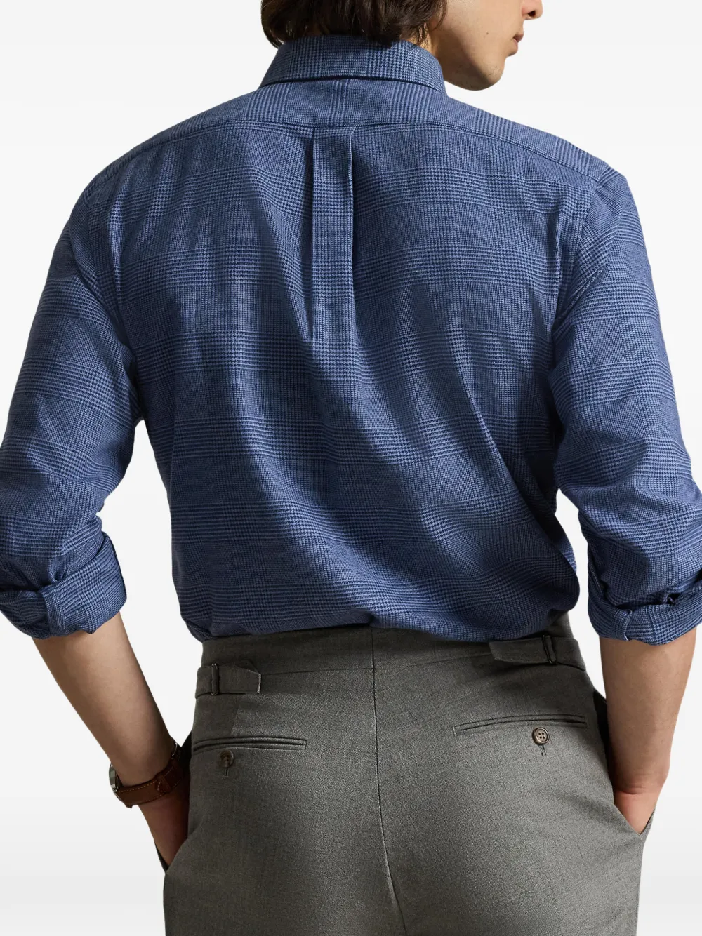 Polo Ralph Lauren Button-down twill overhemd Blauw