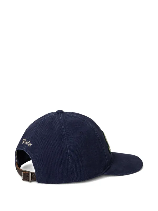 Polo Ralph Lauren ロゴ キャップ | ブルー | FARFETCH JP