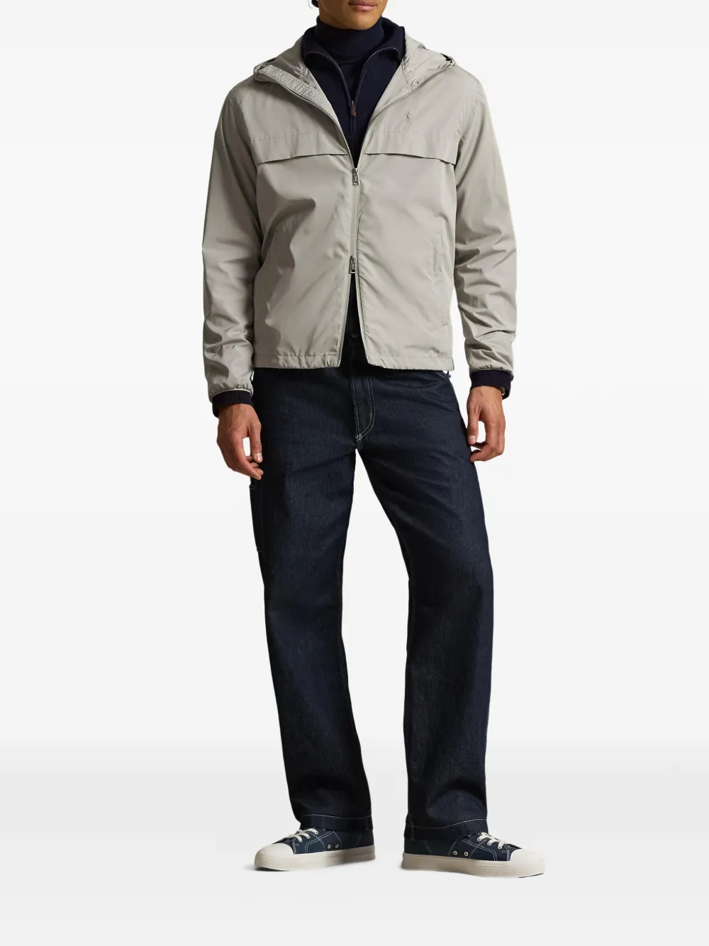 Polo Ralph Lauren Jack met capuchon Grijs