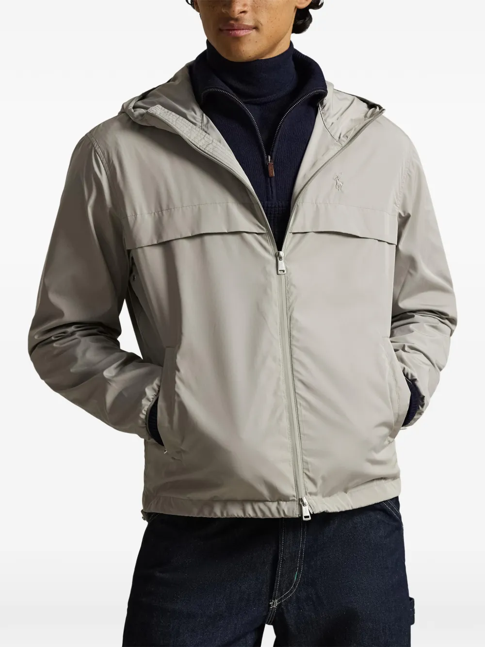 Polo Ralph Lauren Jack met capuchon Grijs