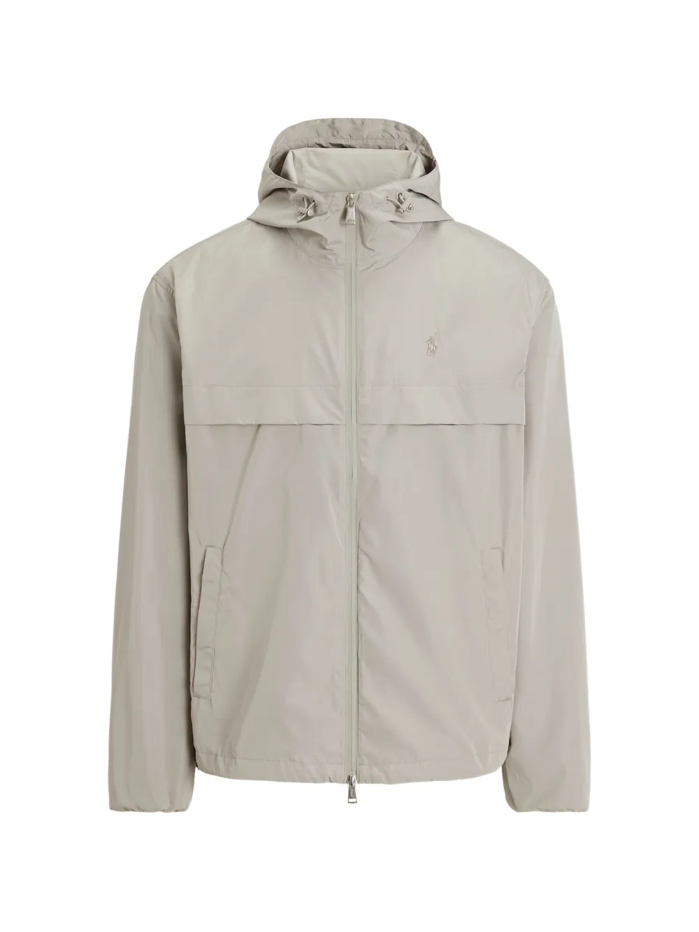 Polo Ralph Lauren hooded zip-fastening jacket - Grigio