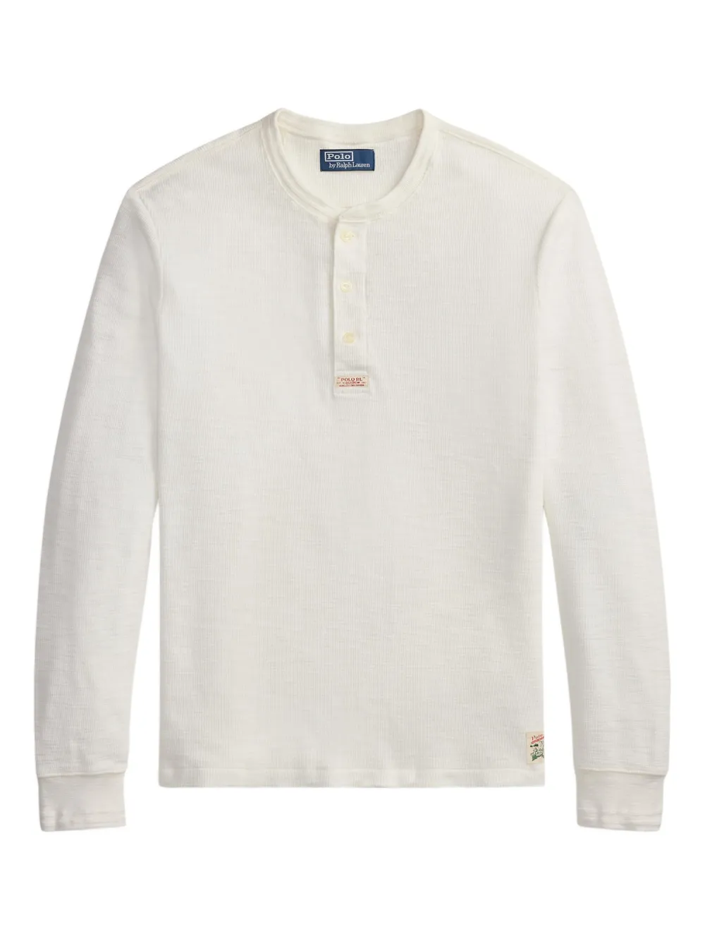 Polo Ralph Lauren Top Henley a maniche lunghe - Toni neutri