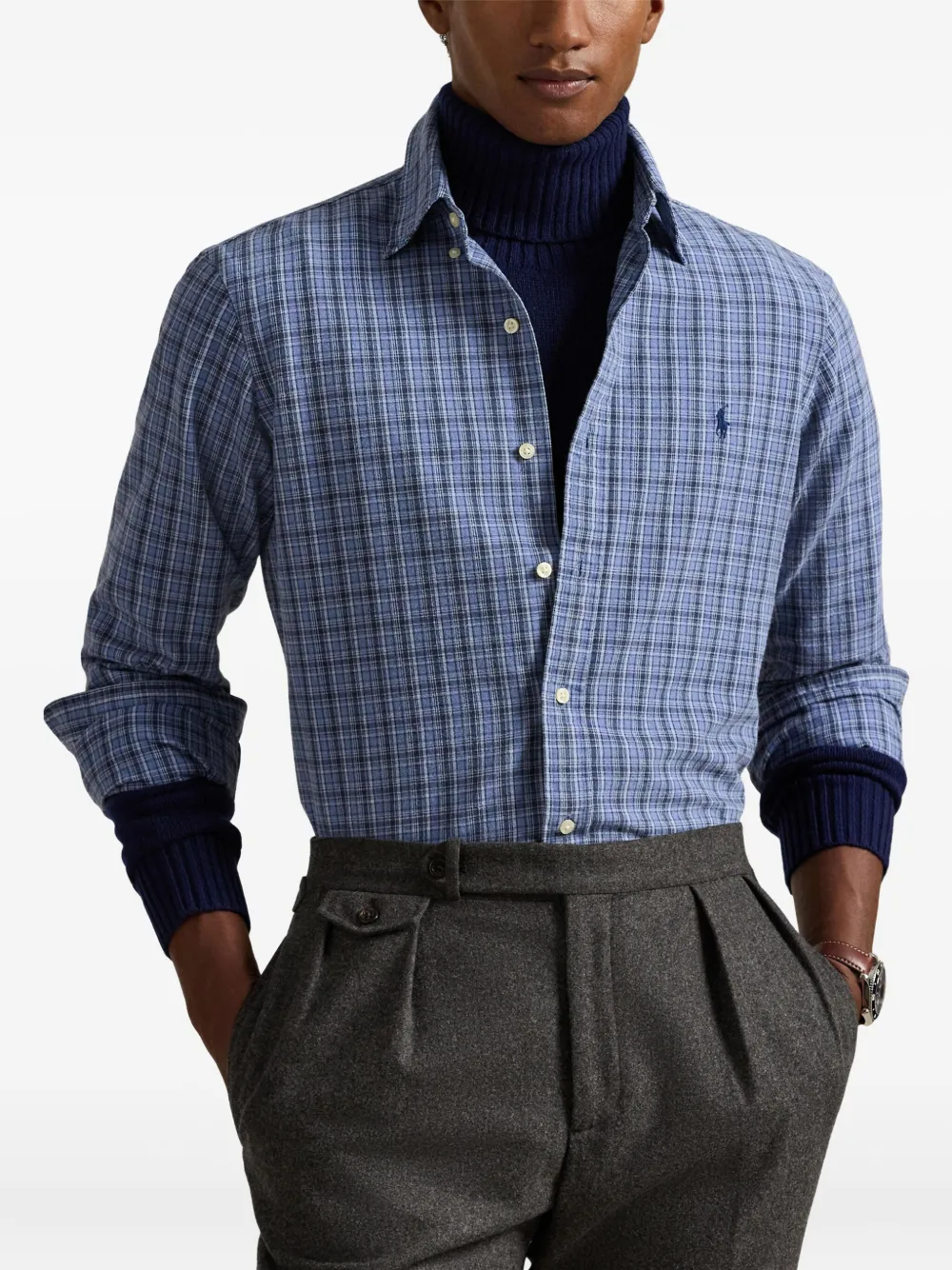 Polo Ralph Lauren Oxford overhemd Blauw