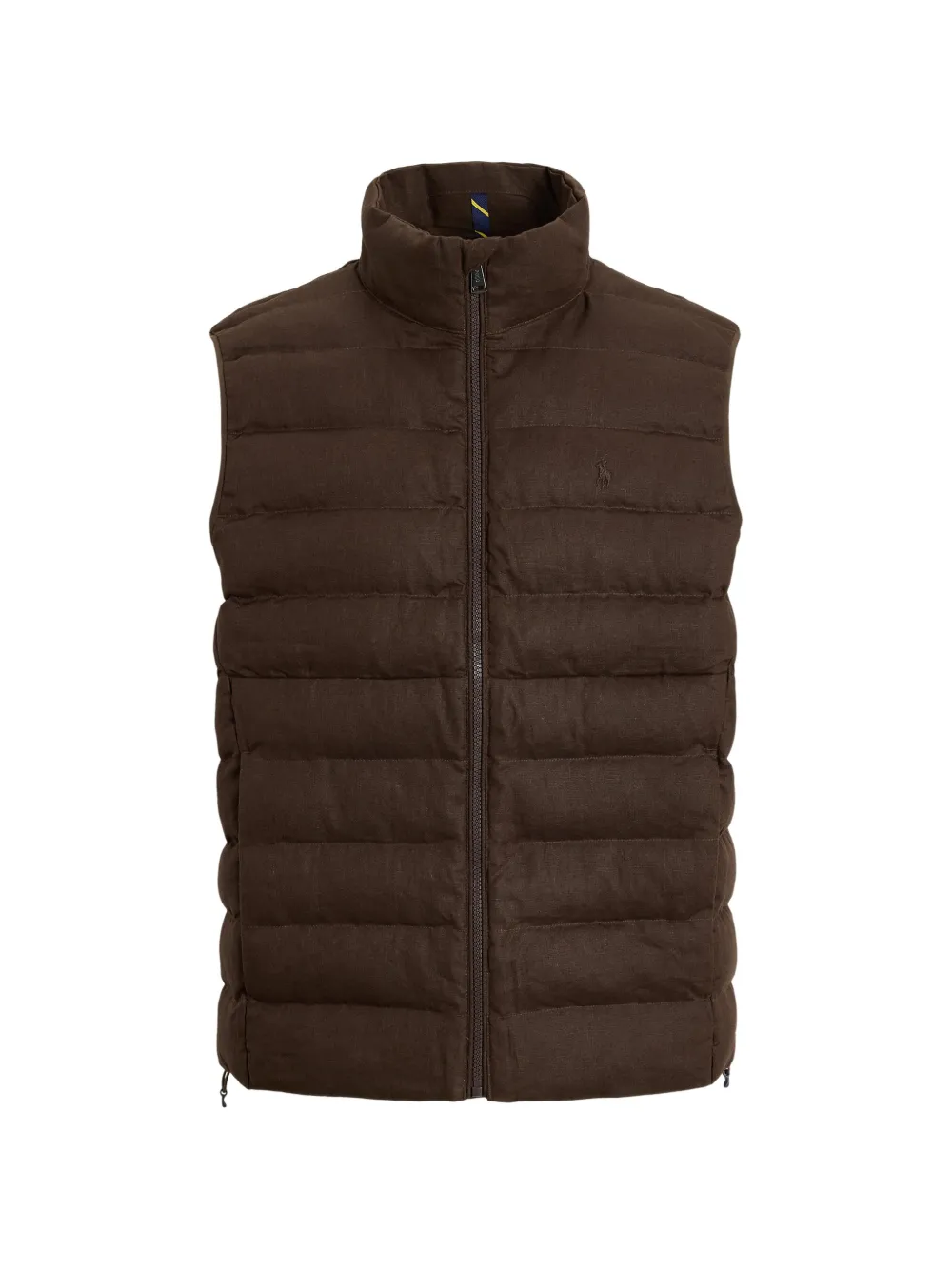 Polo Ralph Lauren linen woven gilet - Brown
