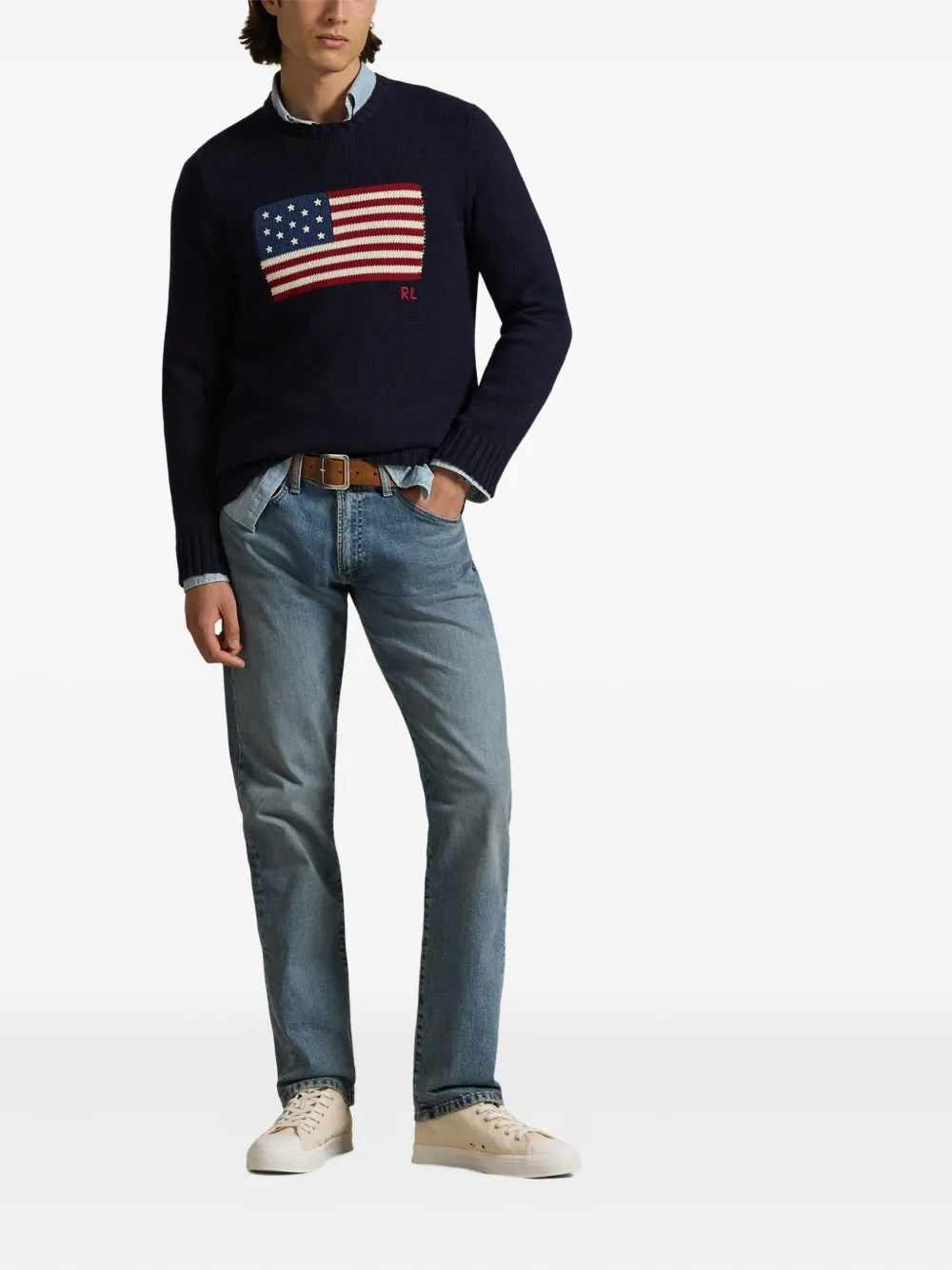 Polo Ralph Lauren five-pocket jeans - Blauw