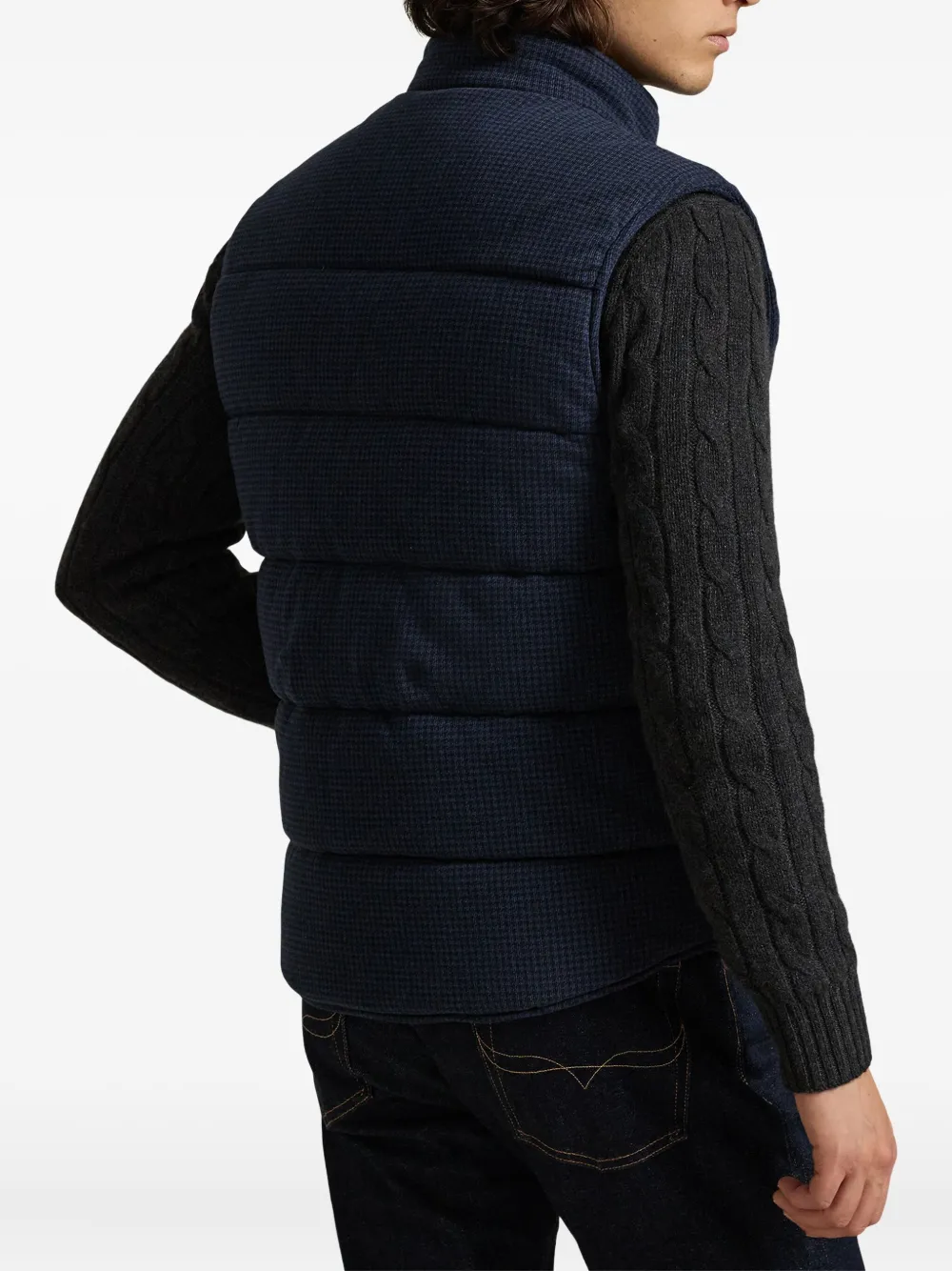Polo Ralph Lauren Bodywarmer met knoopsluiting Blauw