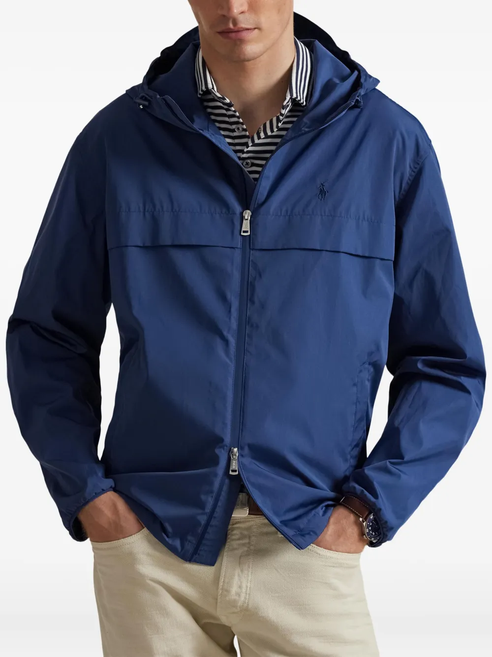 Polo Ralph Lauren Jack met capuchon Blauw