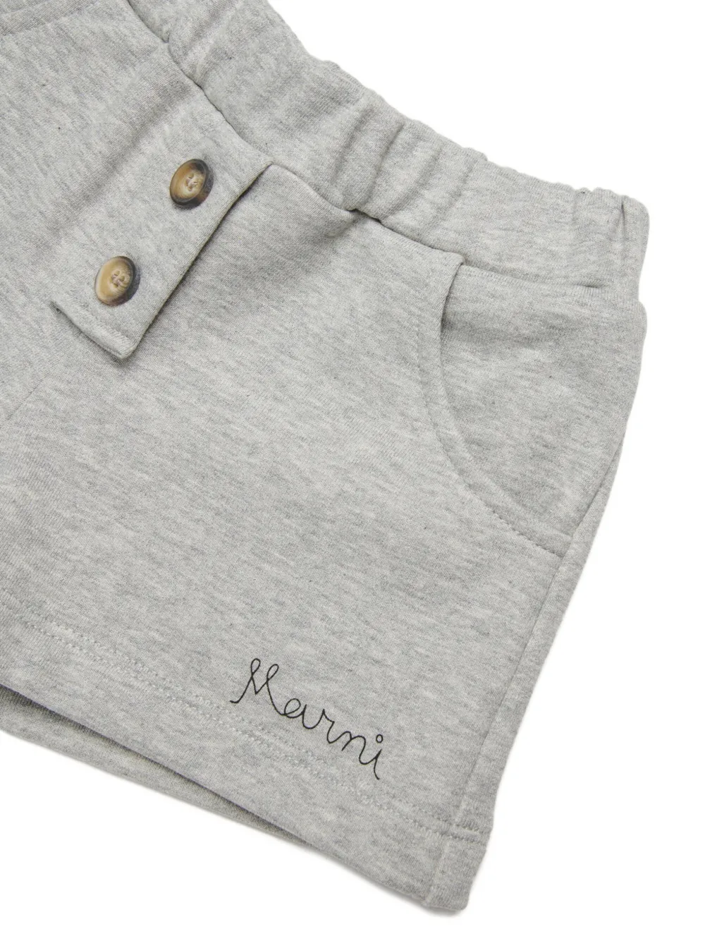 Marni Kids Shorts met knoop Grijs