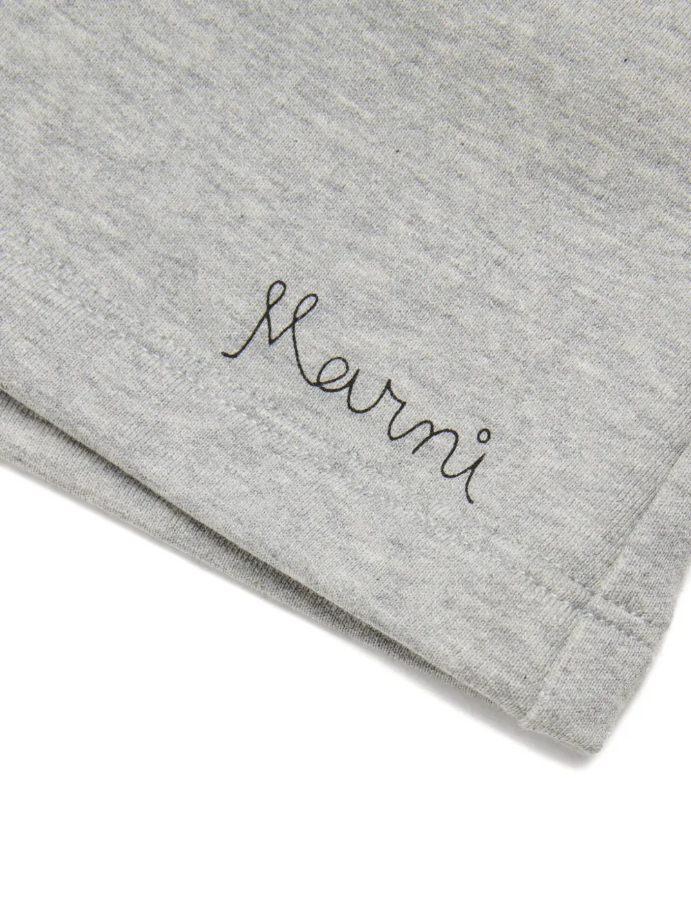  Marni Kids Button-detail Shorts - Grey 