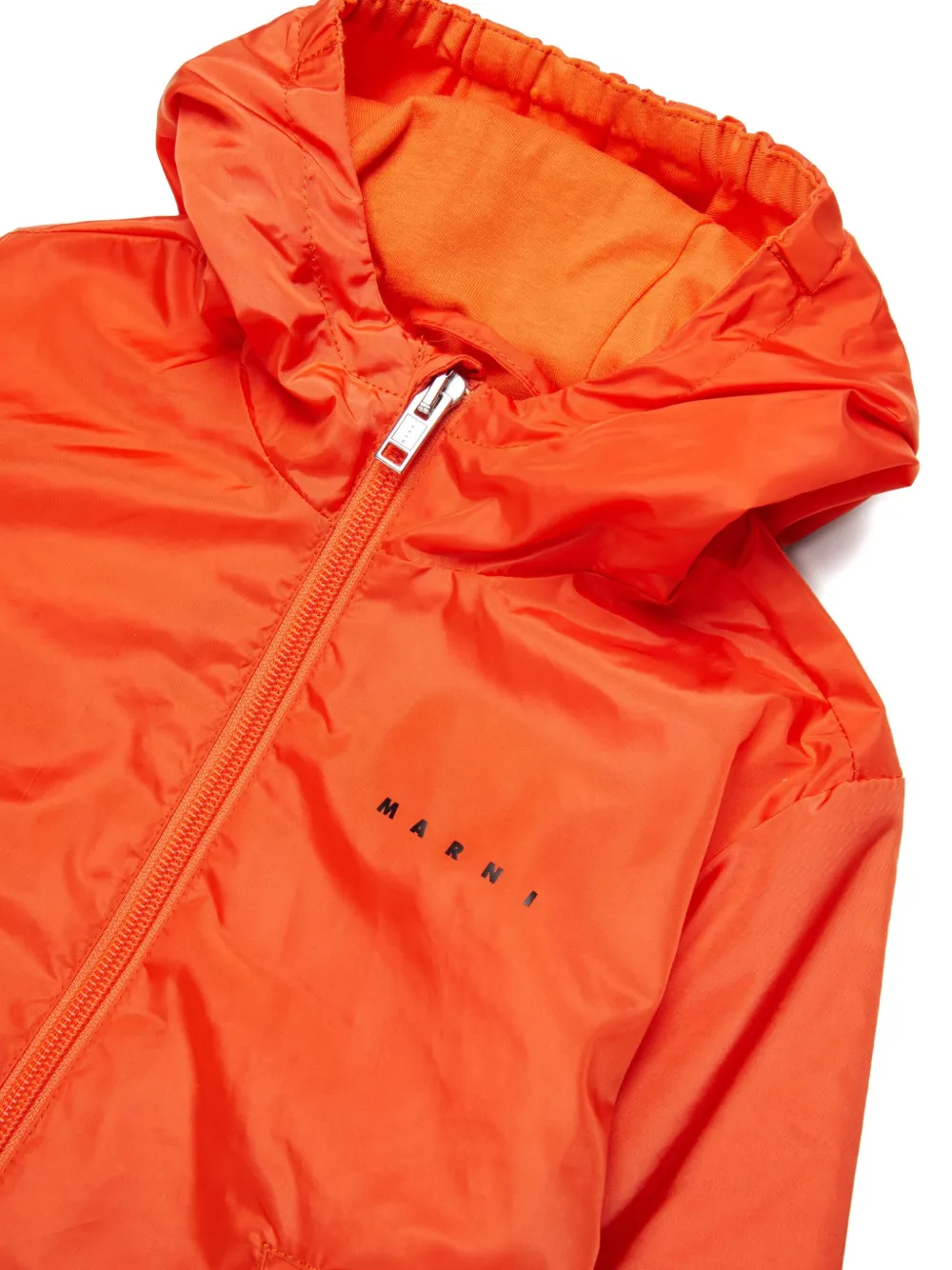 Marni Kids Jack met capuchon en rits Oranje