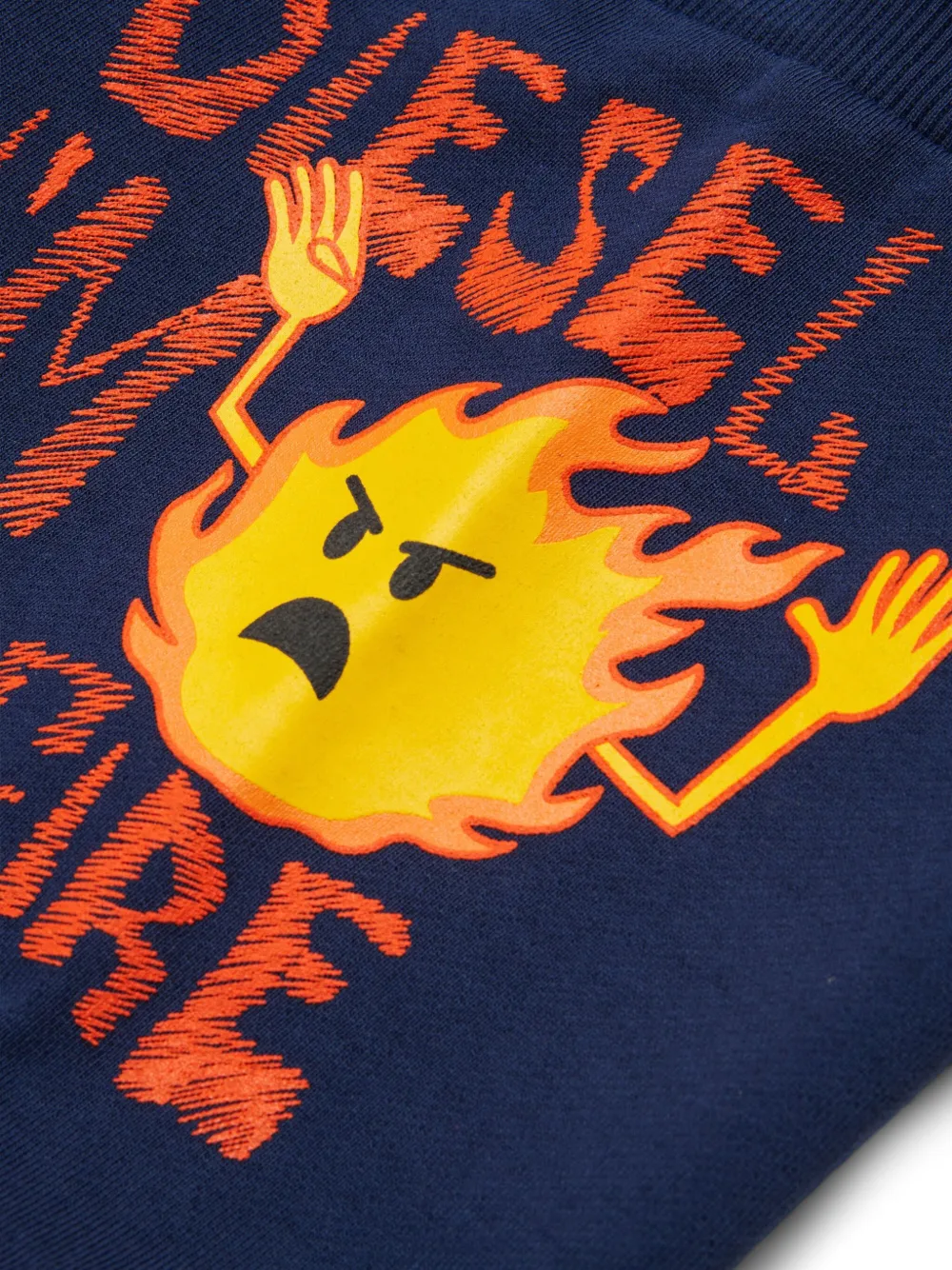 Diesel Kids Pendb shorts met grafische print Blauw