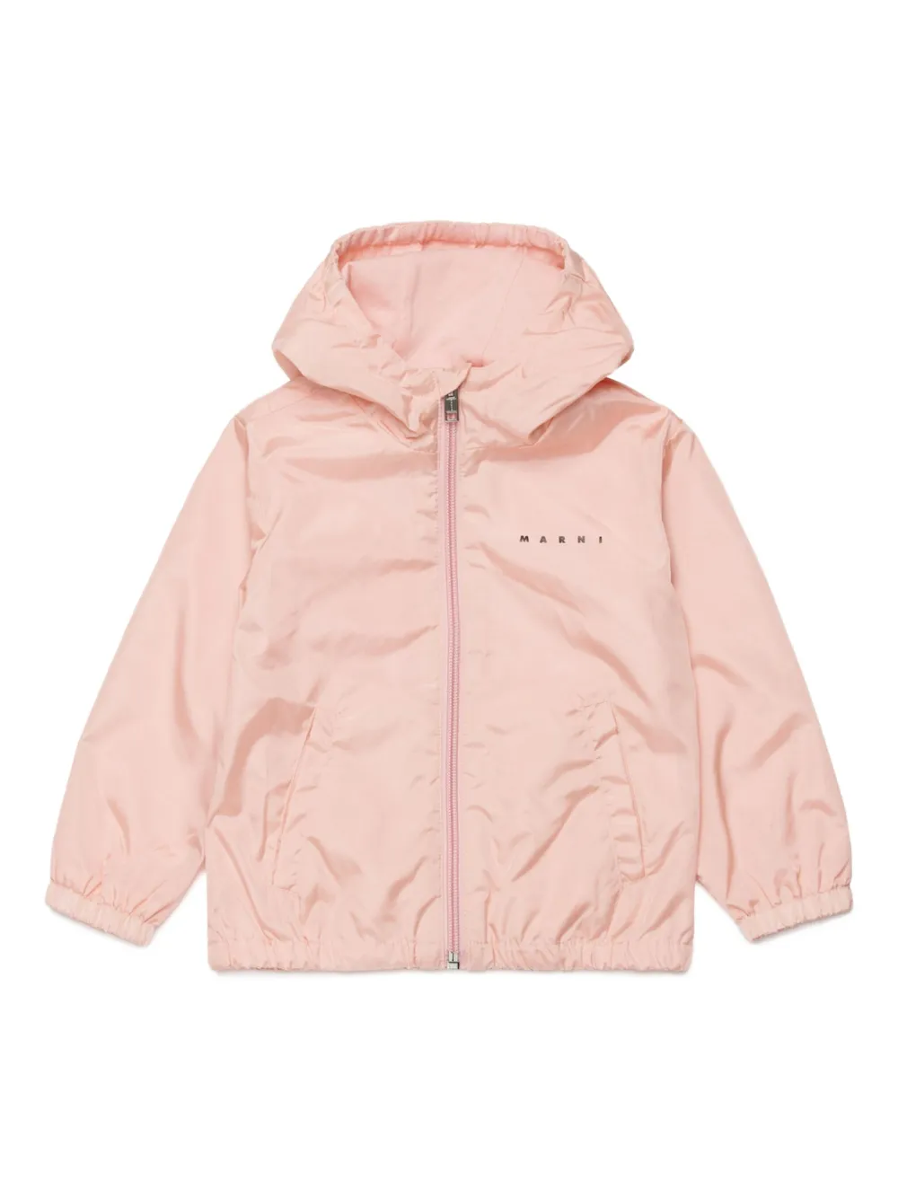 Marni Kids chamarra con cierre y capucha | rosado | Image 1