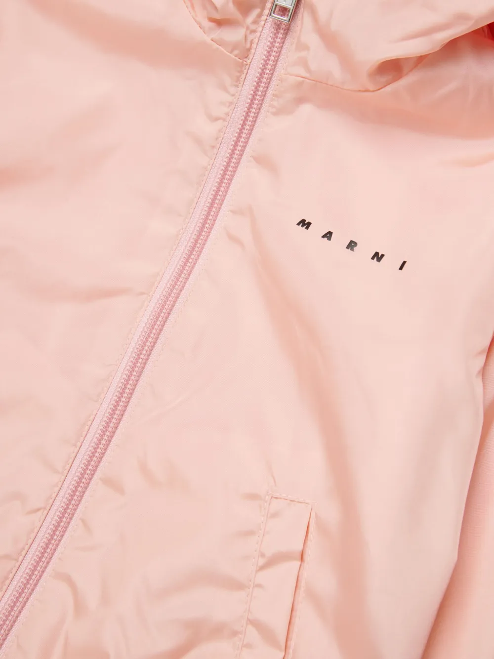 Marni Kids Jack met capuchon en rits Roze
