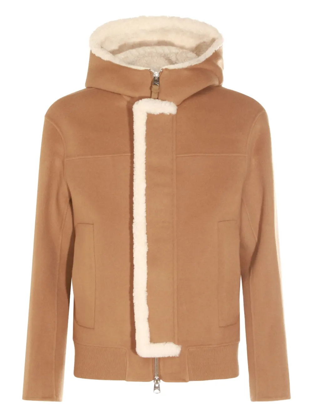 Mackage hooded shearling jacket | Brown | Image 1