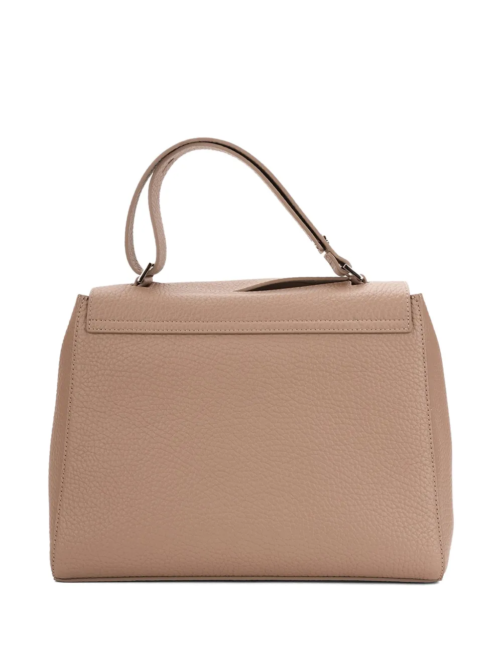Orciani leather tote bag - Beige