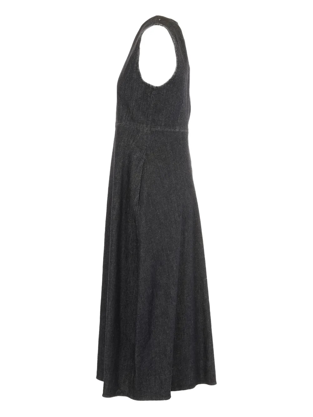'S Max Mara V-neck sleeveless midi dress - Blauw