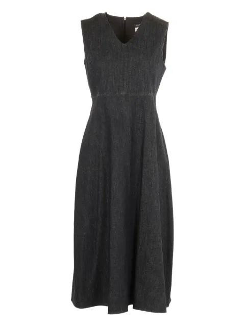 'S Max Mara V-neck sleeveless midi dress