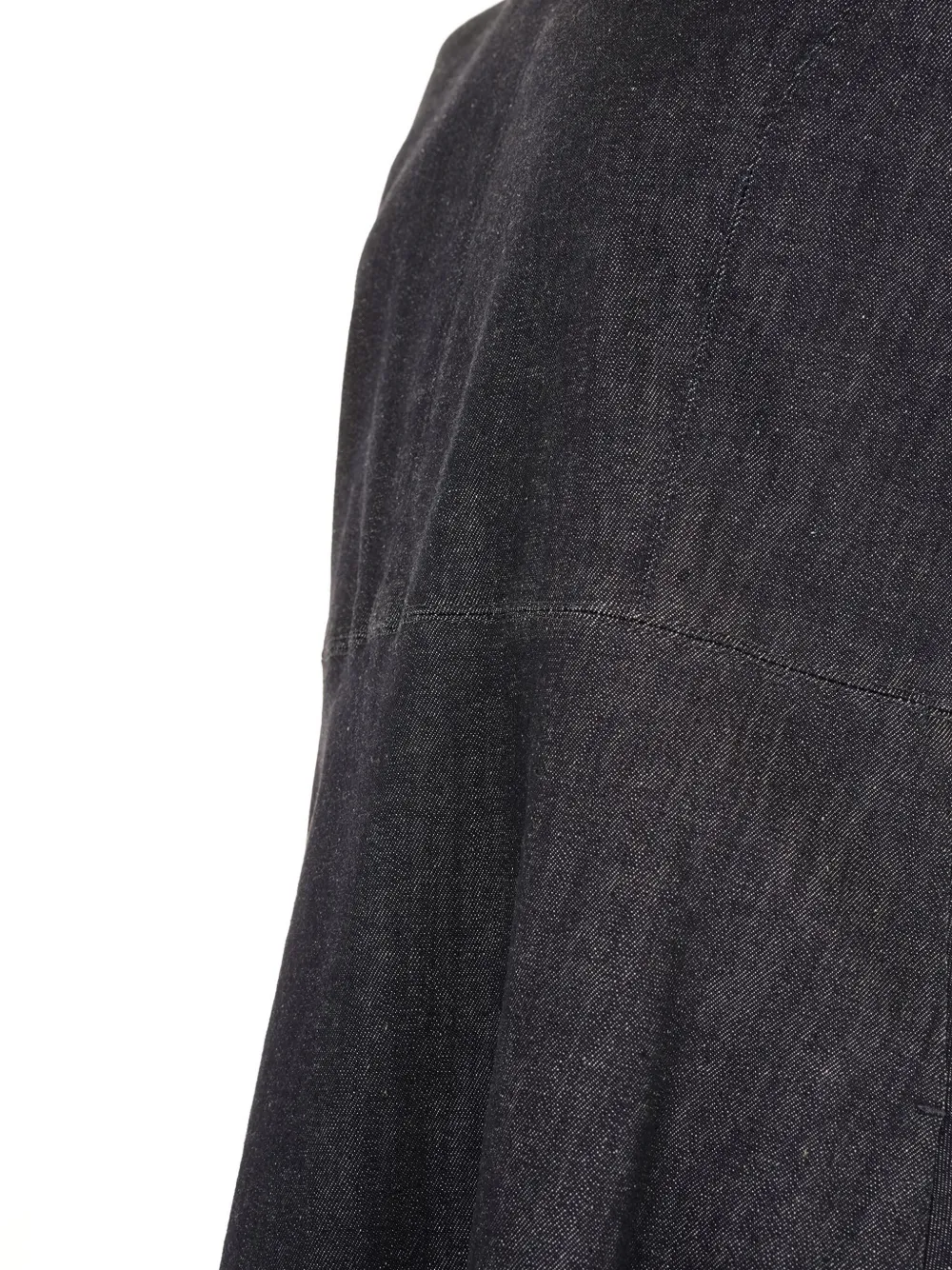 'S Max Mara Midi-jurk met V-hals Blauw