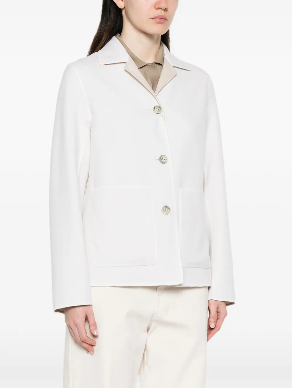 Herno Jack met opgestikte zak Beige