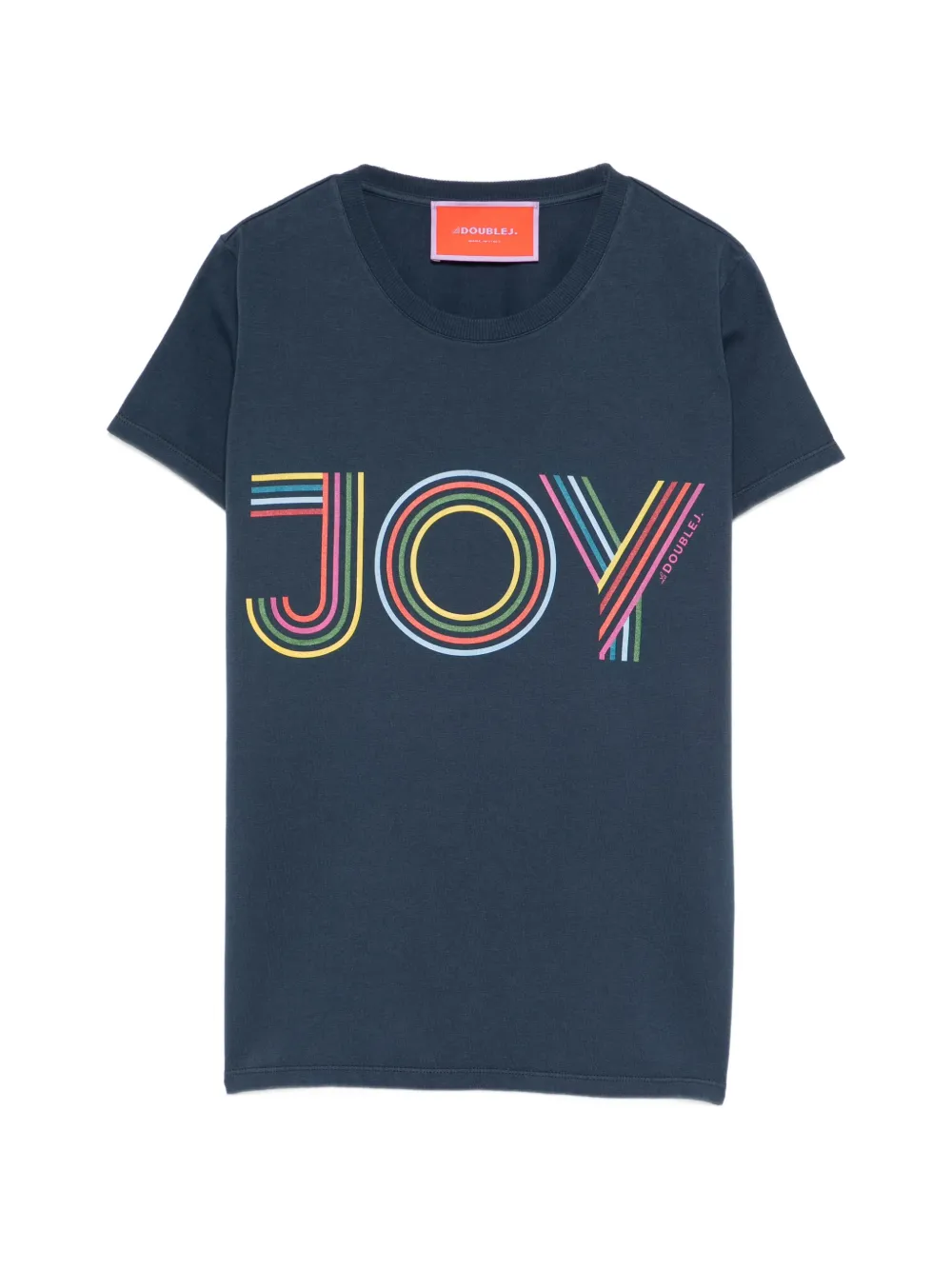 La DoubleJ graphic T-shirt - Blu