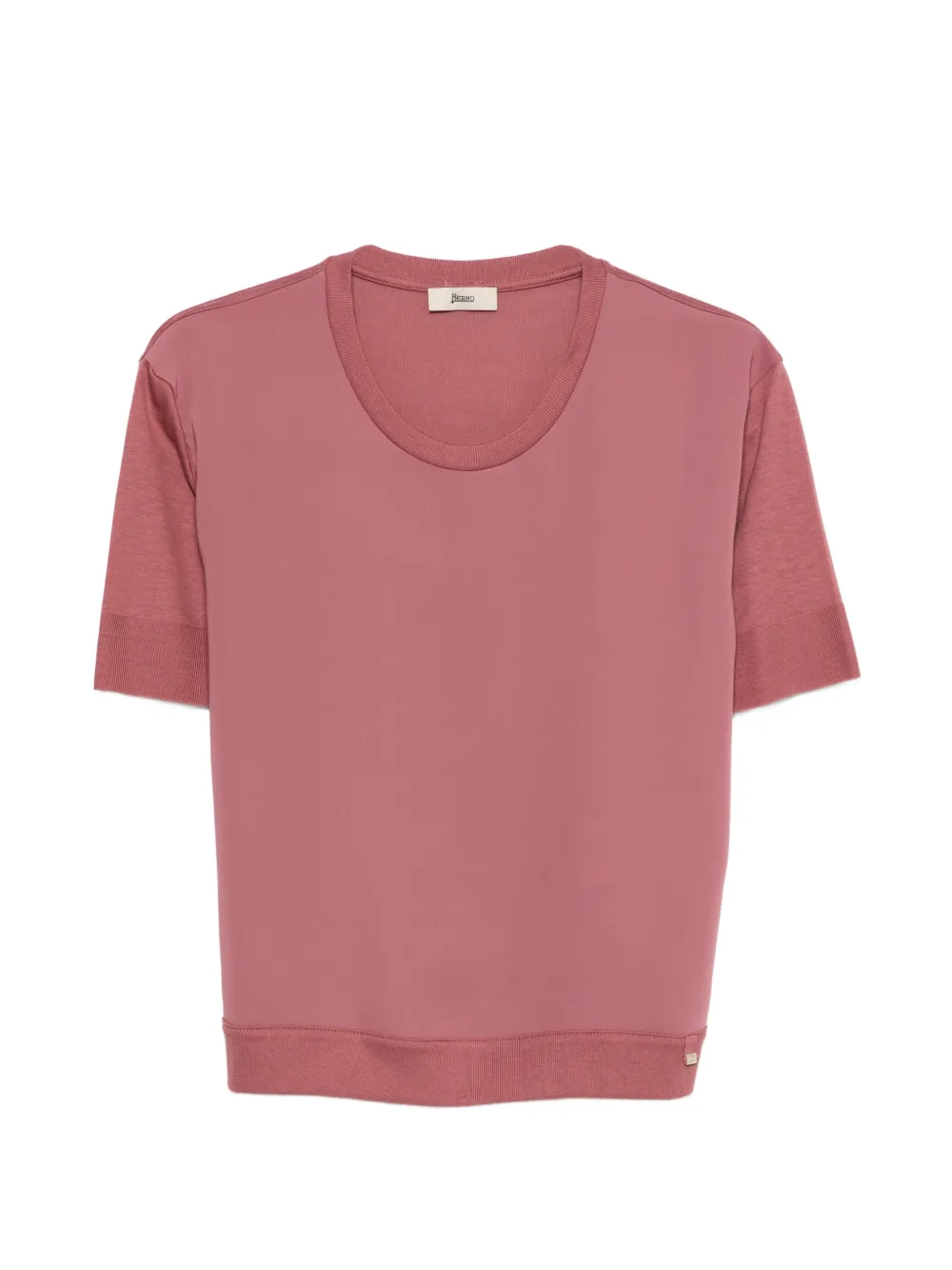 Herno 패널 티셔츠 | 핑크 | Image 1