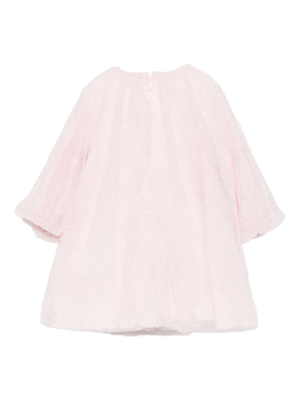 Le Bebé Enfant Bow-detail Dress In Pink